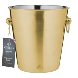 Viners Barware 4 L Gold Champagne Bucket