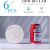 Absorbent Drink Coasters Handmade Braided Drink Coasters, Super Absorbent Heat-Resistant