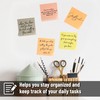 Mr. Pen- Clear Transparent Sticky Notes, 3”x3”, Earthy Colors, 12