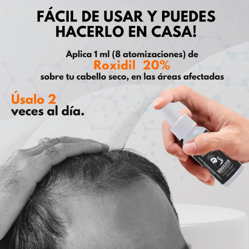 Tónico Maximus 20% Anticaída Para Crecer Barba Y Cabello