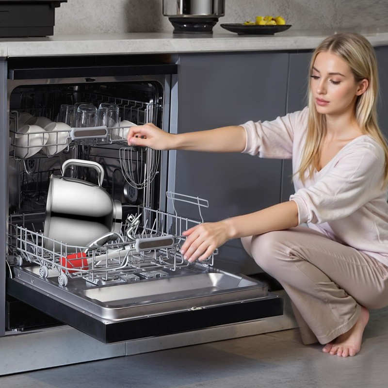 VEVOR Stand Mixer, 8.3QT Dough Mixer, 660W 6+P Speeds Tilt-head