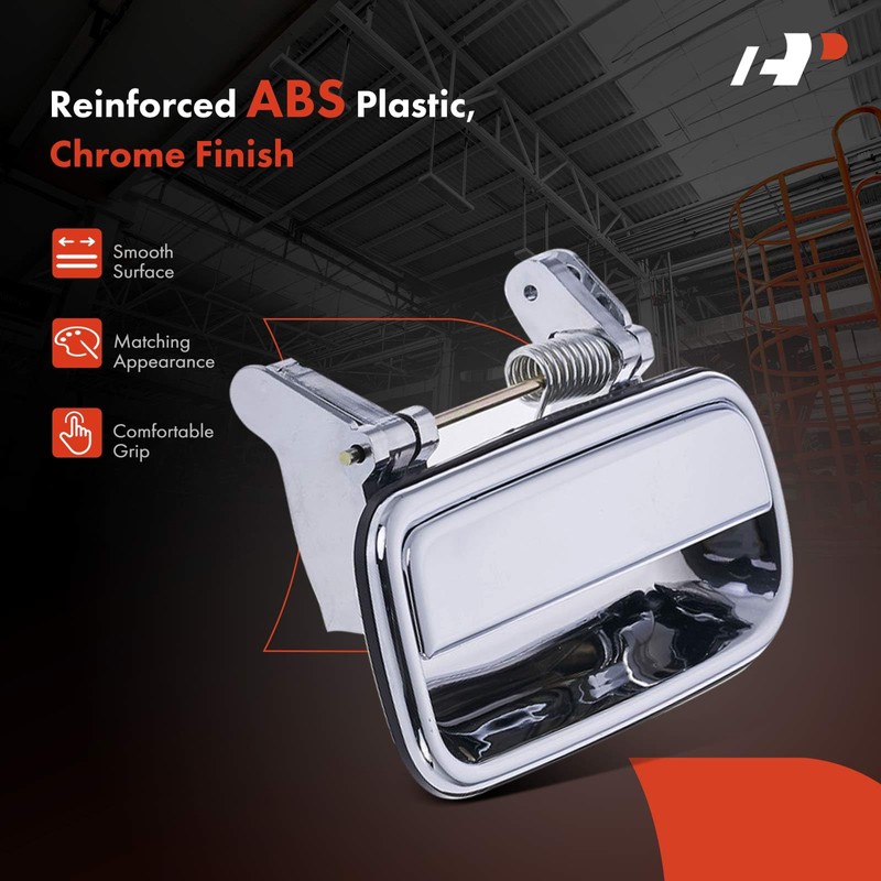 A-Premium Rear Right Passenger Side Exterior Door Handle Compatible with