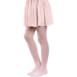 MANA MANA Girls Tights - Elegant and Comfortable for Any Occasion, School and Outfit - Versatile Thin Transparent Girls School Tights - Made in Italy, White