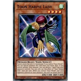 Toon Harpie Lady - TOCH-EN002 - Super Rare - 1st Edition
