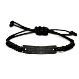 Inspirational Athletic Trainer Motivational Rope Bracelet Gifts for Dad on Father's Day: Boosting Confidence and Encouragement for Athletes and Trainers