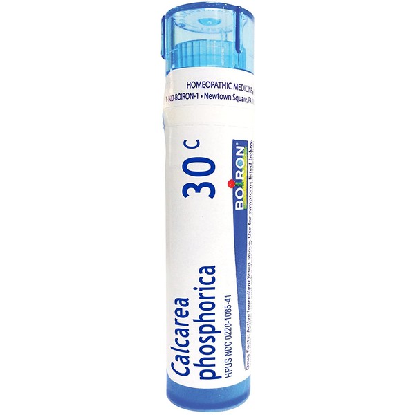 Boiron Calcarea Phosphorica 30C, 80 Pellets, Homeopathic Medicine for Growing Pains