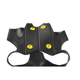 Universal Non Slip Snow Ice Grips Cleats Treads For Shoes Boots Heels Ice Traction Slip-on Stretch Fit crampons (Fits size UK 3-7.5)