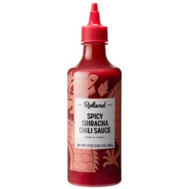 Roland Foods Spicy Sriracha Sauce, 17 Ounce Bottle, Pack of 1