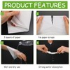 Mudder 4 Pieces Car Tissue Refills, Car Napkin Holder Refill