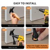 Malimali Kickdown Door Stoppers for Bottom of Door, 4" Height
