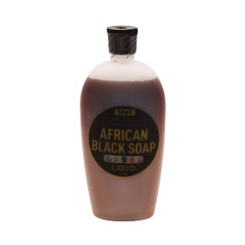 Taha African Liquid Black Soap, Organic & 100% Natural, Soothing & Moisturizing, Healthy Cleansing – Great for Blemishes, Acne, Dry Scalp, and More, Natural Scent, 13 Oz (Pack of 1)