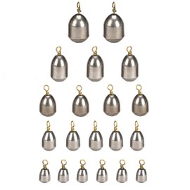20 Pieces Fishing Weights Outdoor Fishing Sinkers Weight Set for Saltwater Sea Fishing