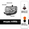 SOCKIR Headlight fit for 2009-2012 Ford Flex OE Style Halogen
