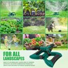UNIFUN UNIFUN Sprinkler for Yard, Rotating Water Garden Sprinkler for