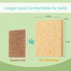 Extra Large Dish Sponges Kitchen for Cleaning, Natural Cellulose Sponges