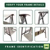 Garden Winds Durable Replacement Canopy Top Cover Compatible with The