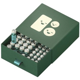 Better Battery Variety Pack | AAA & AA & 9V Batteries - Long Lasting Performance Carbon Neutral Batteries with Storage Box & Recycling Program - 22x AA Batteries, 22x AAA Batteries, 2X 9V Batteries