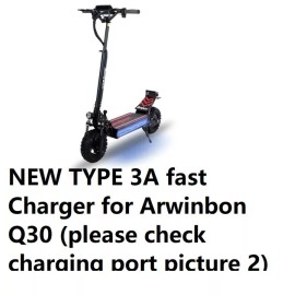 coming data ac power supply fast 3A battery Charger For Arwibon Q30 48 electric scooter