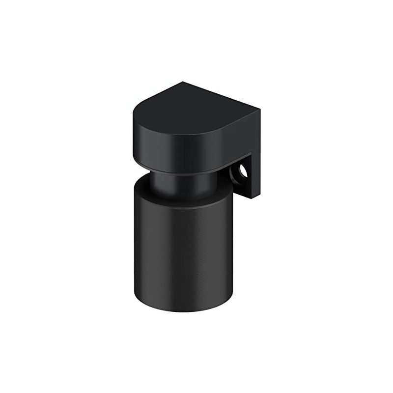 Deltana Modern Magnetic Door Holder 2" (Paint Black)