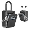 Portable Key Lock Box, Upgrade Clearly Visible Numbers, Lock Box