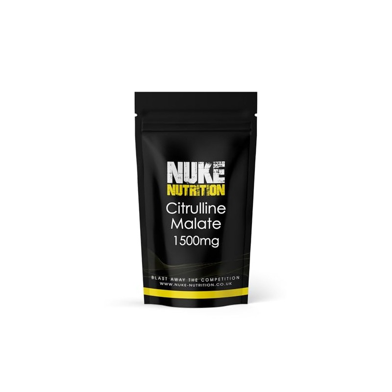 Nuke Nutrition L Citrulline Malate Capsules 1500mg - High Strength