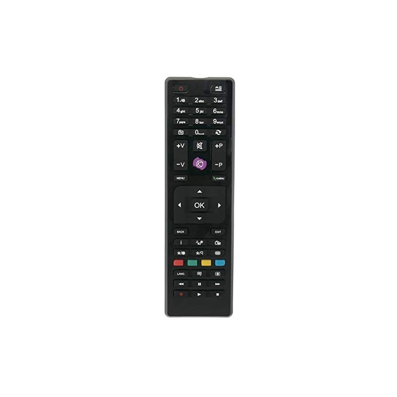 ALLIMITY RC4875 RC4870 Remote Control Replacement for Telefunken LED TV
