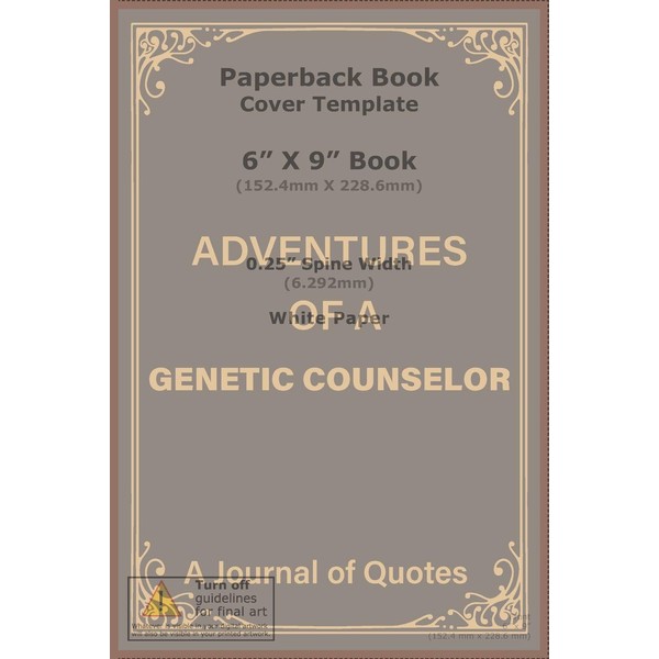 Adventures of a Genetic Counselor: a Blank Lined Journal of