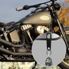 Jvuouxy Guardian Angel Motorcycle Bell Lucky Bells Drive Safe Pendant