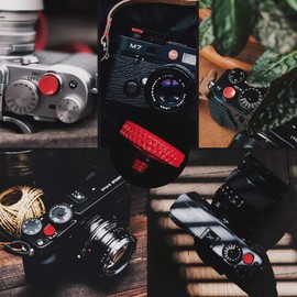 Fuji Shutter Release Button Accessories: Camera Soft Shutter Button - 4 Color Shutter Button for Canon Nikon Film X100V X100F Xt5 Xt4 Xt3 Xt2 Xt30 Xt20 Xt10 Xpro3 Xpro2 Xpro1