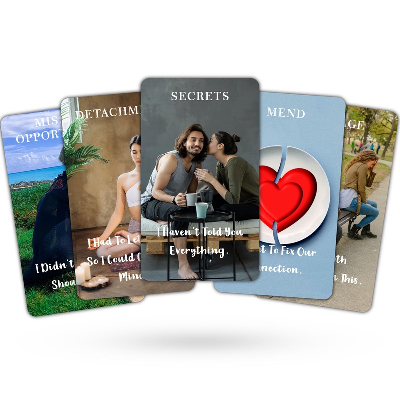 DPEHAKMK Message of Love Oracle Cards, Oracle Cards for Beginners,