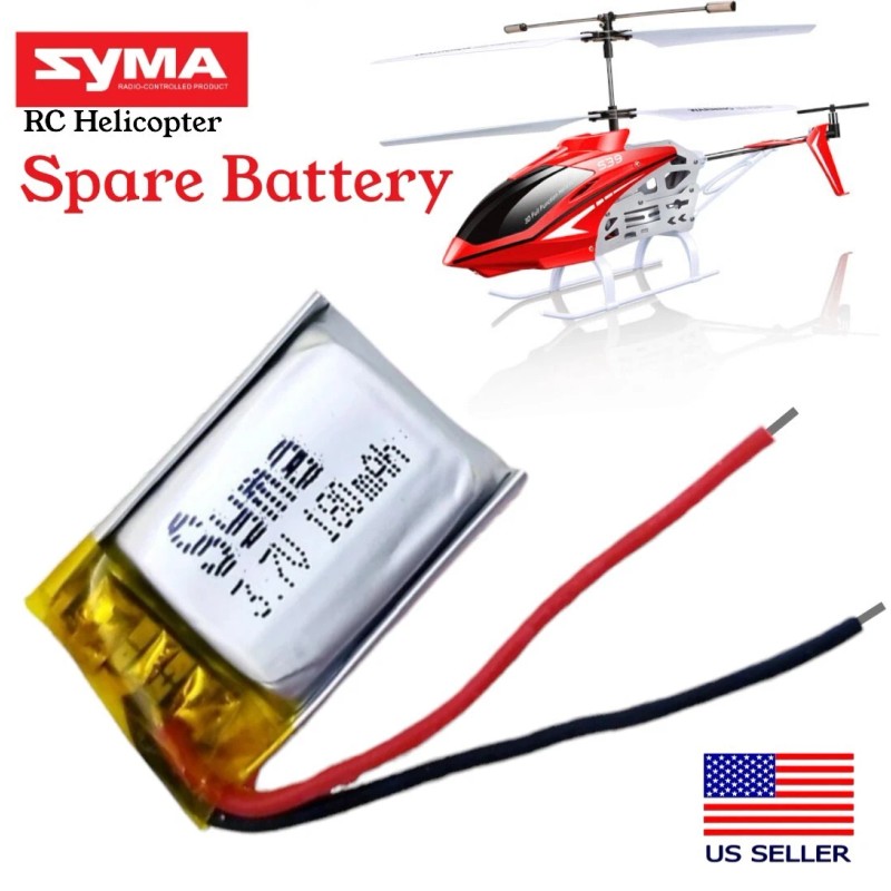 For Syma Helicopter Lipo Battery 3.7V180mAh Skytech M3 S977Syma S105