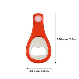 Vagocom - Accesorio para abrebotellas Bogg Bag y Simply Southern bolsa, accesorios decorativos y prácticos para bolsas de playa (rojo)