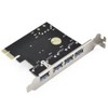 axGear USB 3.0 PCI-E Card 4 Port Hub PCIE Express