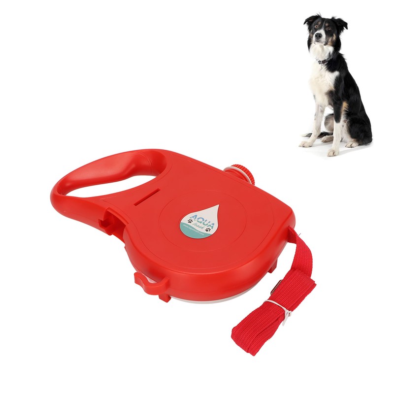 Retractable Dog Leash 360 Degree Built in Water Bottle Puppy