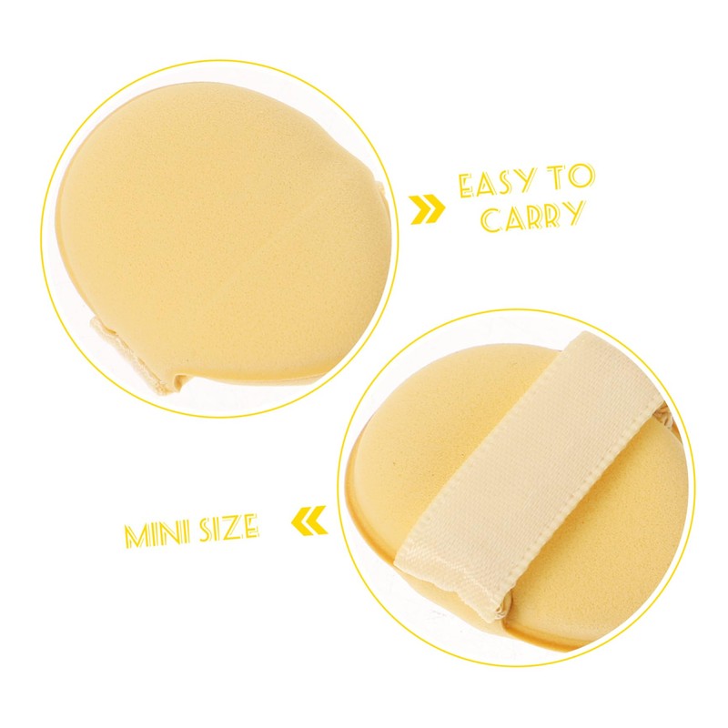 Healeved Makeup Puff 6pcs Mini Water Drop Foundation Sponges for