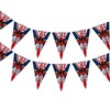 1 PCS VE Day 80th Anniversary Banner,VE Day Bunting,VE Day
