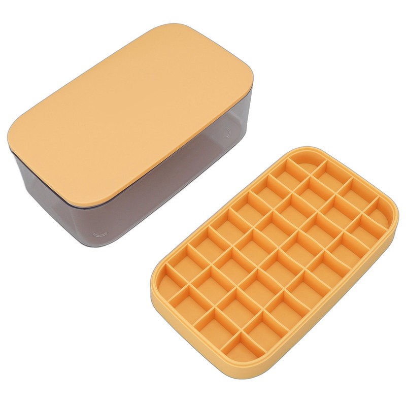 Ice Cubes Mold Silicone Easy Release 32 Grids Ice Tray