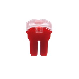 Modengzhe 4 PCS Square Auto Fuses,50 AMP Case Box Shaped Fuse Micro Cartridge Fuses SUVs Cars Trucks Boats,Red