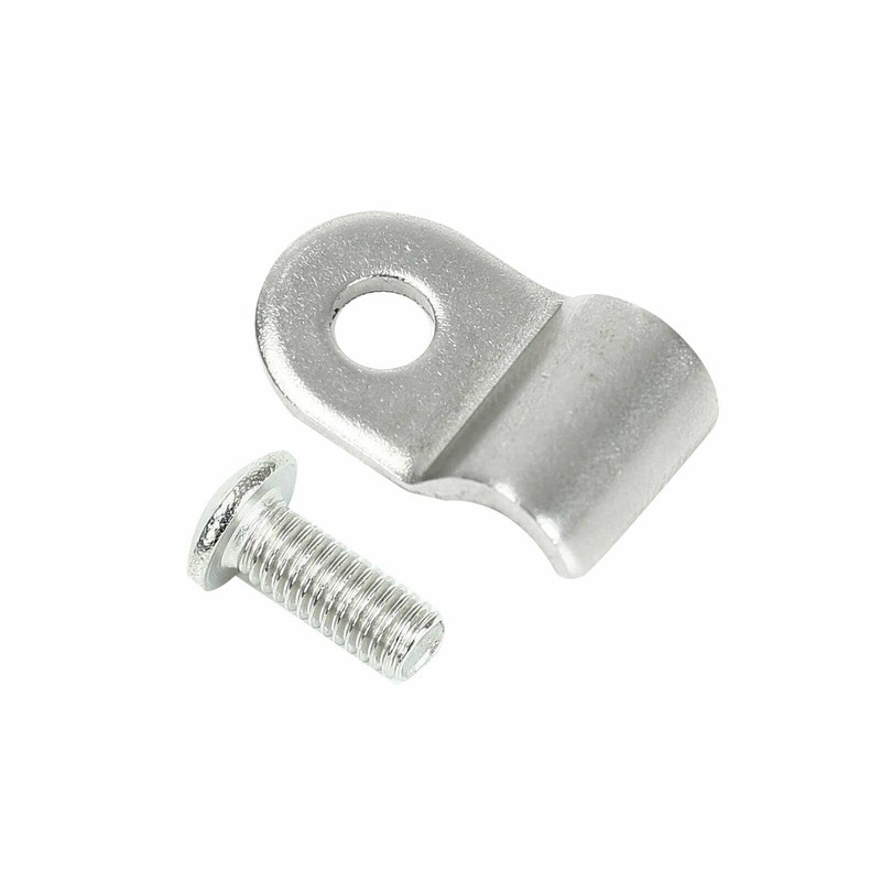 Smileracing 3/16" Stainless Steel Brake Line Clamp & Screw Street