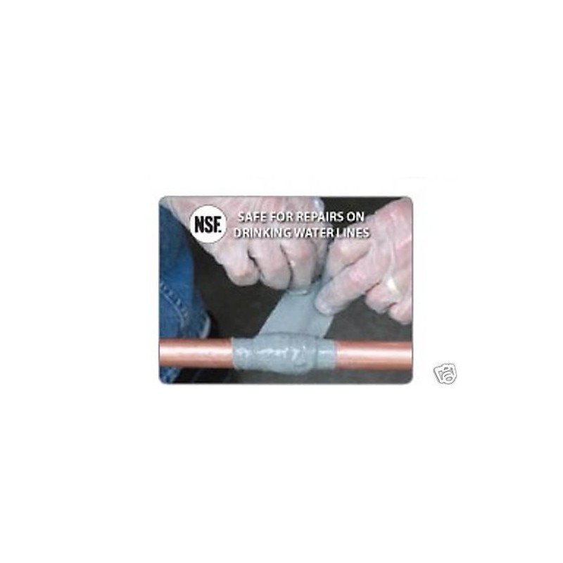 Fiberglass Repair Kit, 4 x 252 In, Gray