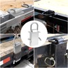 Trailer Stake Pocket D Ring 6PCS 16200lbs Heavy Duty Removable