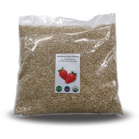 Buckwheat, 5 Pounds USDA Certified Organic, Non-GMO, Hulled, Whole, (Groats) Bulk, Product of USA, Mulberry Lane Farms