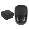 Gear Shift Knob Unlock Button Cover Carbon Fiber Shifter Lever