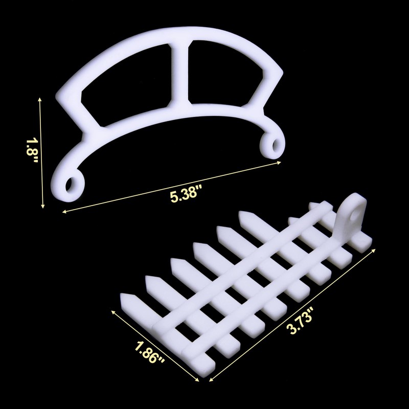 3 Pcs Perch Compatible with Bird Buddy, Side Fence, Wider
