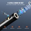 VEVOR Endoscope Camera with Lights Dual Lens Borescope 49.2FT Cable