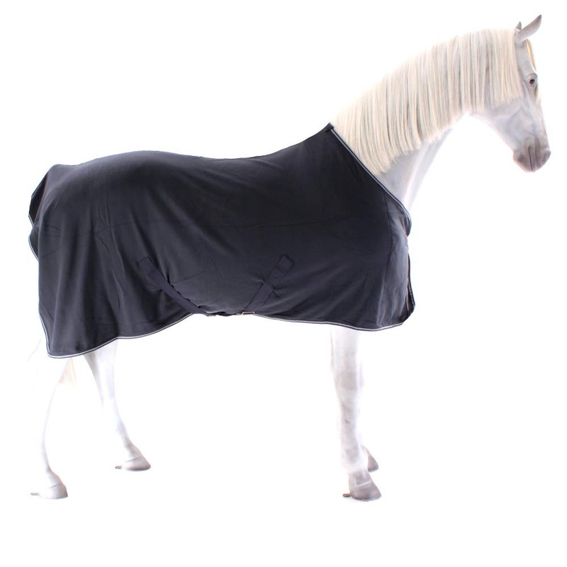 WALDHAUSEN Fleece Blanket Economic with Crossover Straps midnight blue Size:135