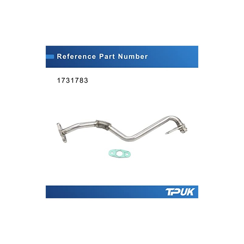 Tpuk Turbocharger Oil Return Pipe For Transit Mk8 2.2 Rwd