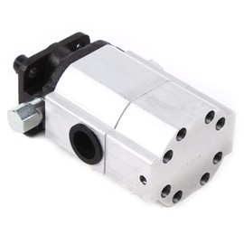 2 Stage Wood Splitter Pump Log Splitter Kit 16 GPM 1/2" Hydraulic Pump 3600 Rpm Aluminum Log Spliters Pump Auto Control Detent Valve for Huskee Speeco