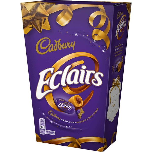 Original Cadbury Chocolate Eclairs Imported From The UK England The Very Best Of British Chocolate Candy Eclairs Smooth Centre Chocolate Encased In Chewy Golden Caramel