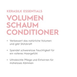 Kerasilk Essential Volume Foam Conditioner for Fine, Lifeless Hair, 150 ml